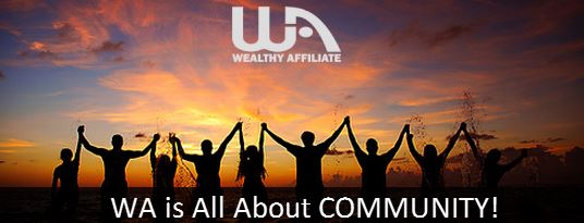 Join the Wealthy Affiliate Community